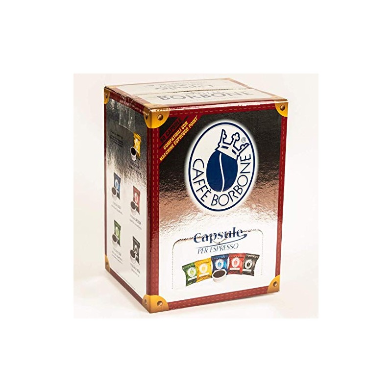 Caffè Borbone Point Black Blend Coffee 50 Capsules 600 g