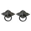 Nesha Design Components Eastlake Style Ring Pulls for Cabinets and