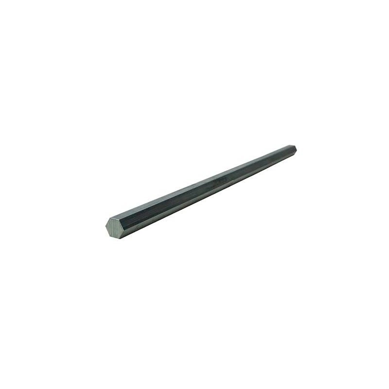 6061 Hex USA Aluminum Solid Bar - 1/2" Extruded Lathe