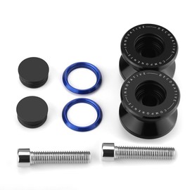 8MM Swingarm Spools Sliders Fit Ninja 400 500 NINJA650 ZX-6R ZX-10R Z900 Z650 Z400 GSXR6000 GSXR750 GSXR1000 CBR 600 CBR600RR CBR1000RR RR F2 F3 F4 F4i | M8 Universal Rear Frame Sliders Stand BE