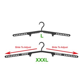 Two Complete Jersey Hangers