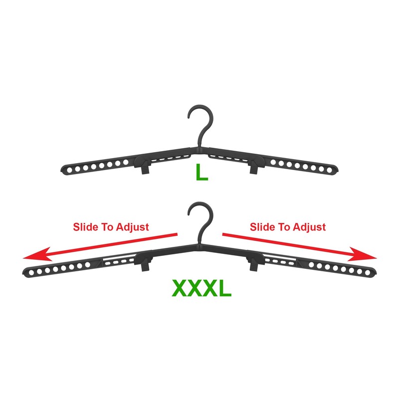 Two Complete Jersey Hangers