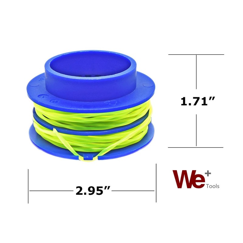 WETOOLPLUS KLS 124-03 16 ft 0.08-in Replacement Trimmer Spool line