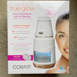 Conair / Sonic Advantage Facial Brush Pod with UV Sterilizer / WATERPROOF