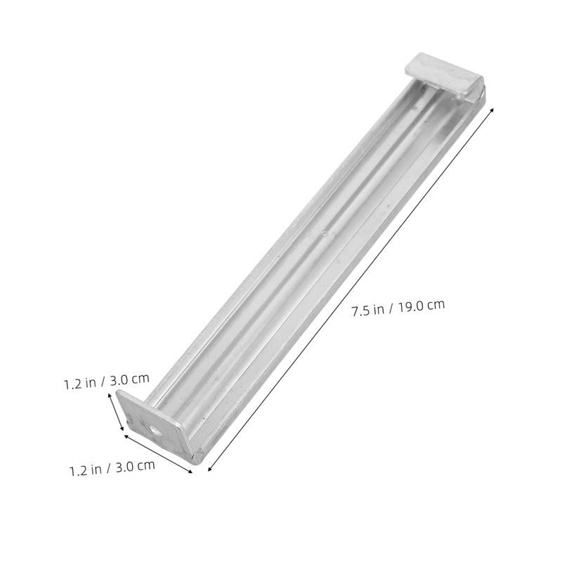 WHAMVOX Aluminum Alloy Gutter Holder Heavy-Duty Rain Gutter Bracket for