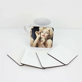 BLANK SUBLIMATION PLACE MATS TABLE COASTER FOR HEAT PRESS PRINTING CORK BACK MULTIPACK (10 Pack)