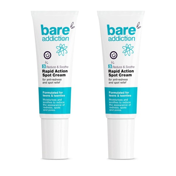 Bare Addiction 15ml Rapid Action Spot Cream Skincare to Moisturise