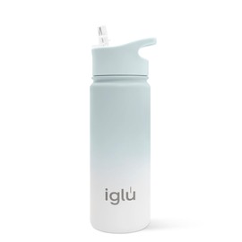 iglu Reusable Water Bottles | Premium Double Walled Stainless Steel | Vacuum Insulated Bottle | 24 Hours Cold & 12 Hours Hot | Sweatproof & BPA Free | Great Eco-Friendly Gift (Alaska, 570ml)