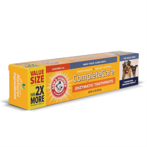 Arm & Hammer Complete Care Enzymatic Dog Toothpaste, 6.2 oz