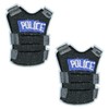 2 X Police Tactical Vest Patch – Embroidered Grey &