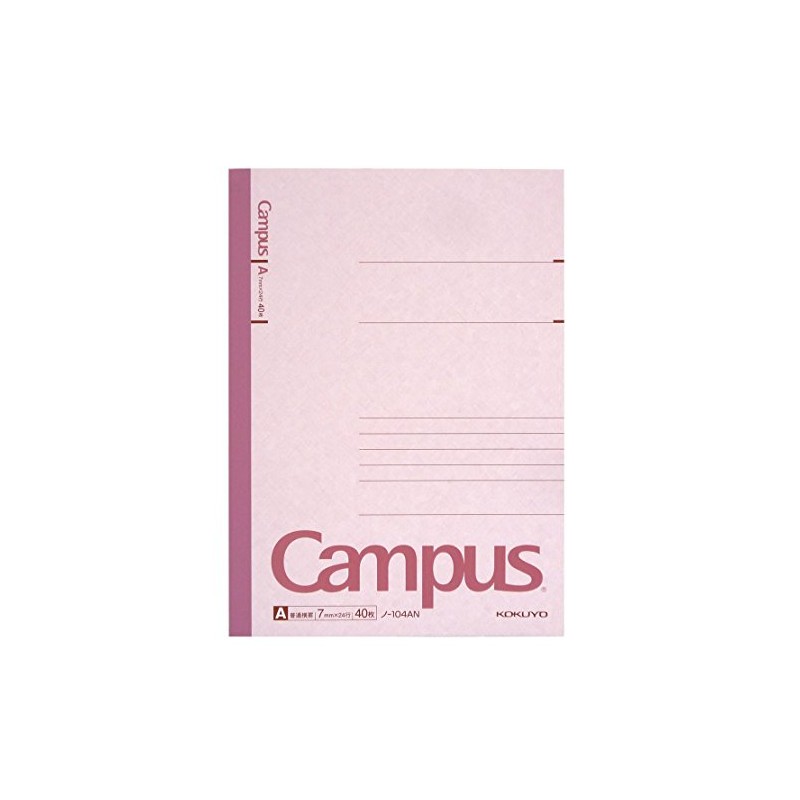 Kokuyo Campus notebook A5 A ruled 40 Sheets of –