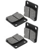 AHL semi-metallic Front Juego de pastillas de freno para Yamaha