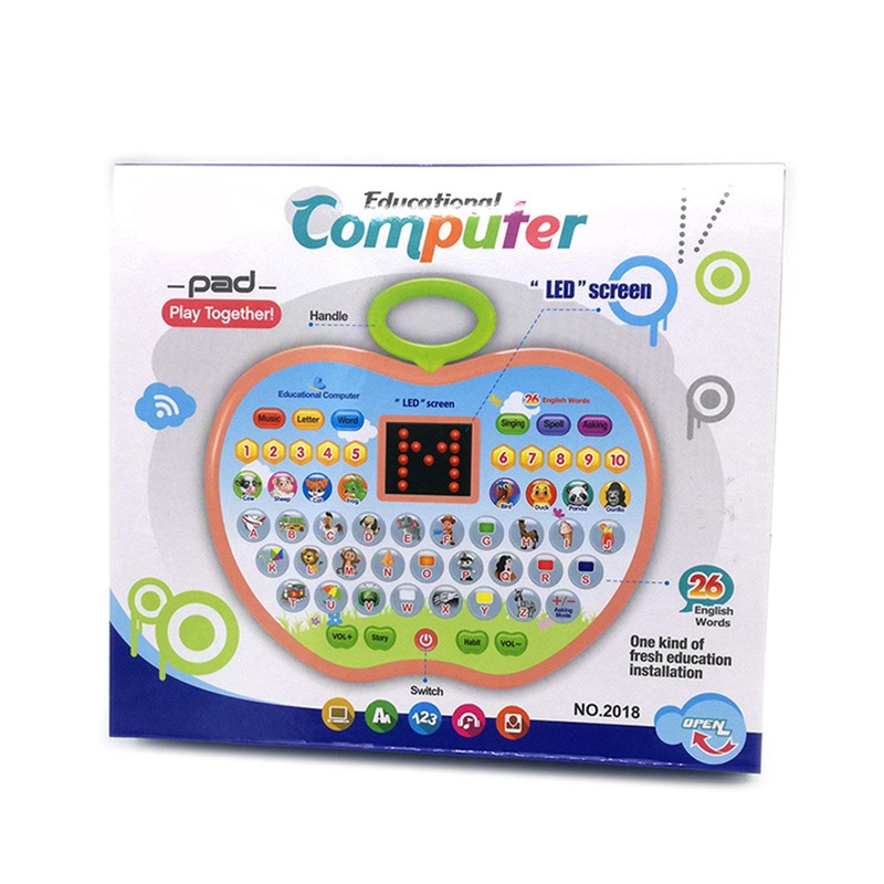 Children Educational Laptop Portable Learning Tablet Educational Toy for Kids