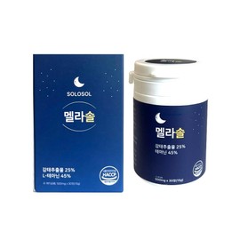 Sorosol Melasol L-theanine Ecklonia cava extract 500mg x 30 tablets (4) / 소로솔 멜라솔 L테아닌 감태추출물 500mg x 30정 4개