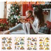 12 Sheets Luminous Tattoo Stickers Vehicles Luminous Children's Tattoos Stickers