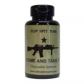 Mud Bud Jug Portable Disposable Spittoon AR-15 Come & Take It Dip Spit Spitter
