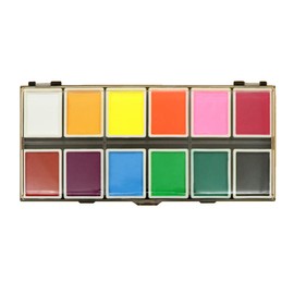 Body Painting Face Painting Set of Water Colours 12 Colours (12 x 10 g)