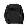 Vintage Four Square Mile CO Distressed Black Varsity Style Sweatshirt