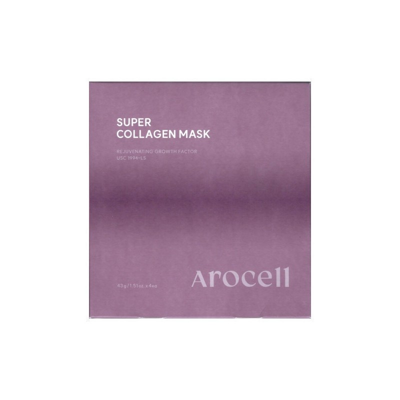 Arosel Super Collagen Mask 4 Sheets (5 Packs) / Circle