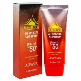 Aspacia 4U Special Super UV Sun Cream SPF50 PA+ / 아스파시아 4U 스페셜 수퍼 UV 선크림 SPF50 PA+