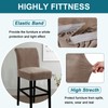 Turquoize Bar Stool Covers 4 Pack Bar Stool Covers with