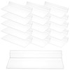16 Pack Slatwall Shelves Hanging Accessories, 4 x 10 Inch