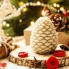 Christmas Pinecone Silicone Candle Mold Soap 3D Pine Cones Handmade