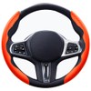 WOCOCN Steering Wheel Cover,Carbon Fiber Car Steering Wheel Cover with