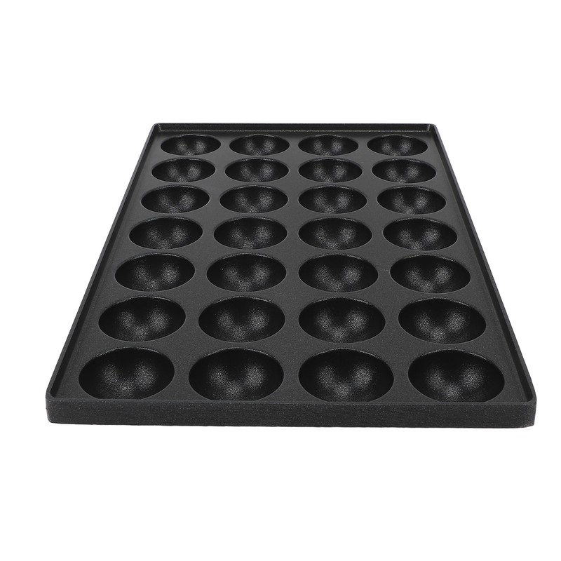28 Holes Takoyaki Maker Octopus Meatballs Baking Tray Nonstick Kitchen