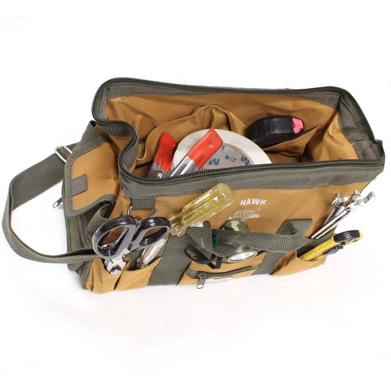 ToolUSA 13" Tool Bag | Multi-Pocket Design | 29 Pockets