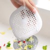 Shower Drain Hair Catcher - Silicone Square Drain Cover for