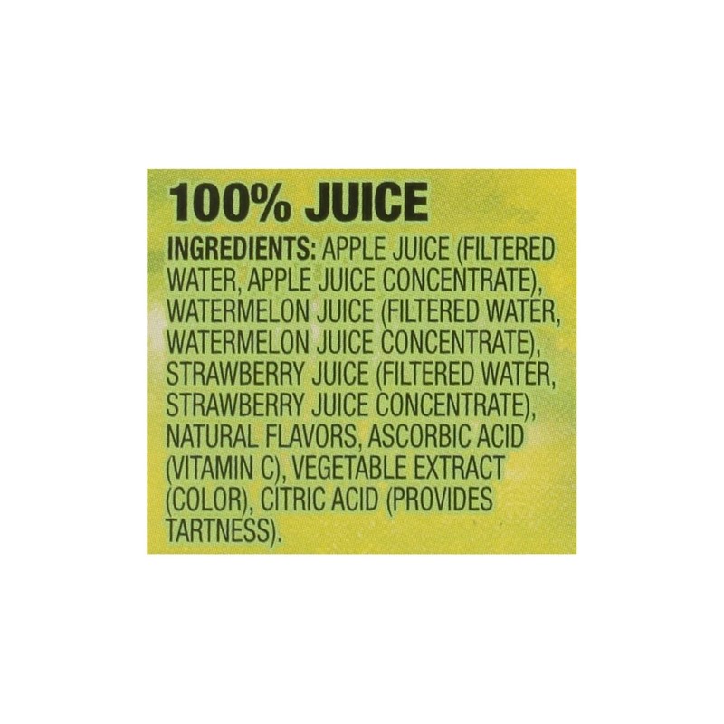 Apple & Eve 100% Juice, Strawberry Watermelon