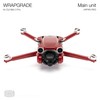 WRAPGRADE Skin Compatible with DJI Mini 3 Pro (JAPAN RED)