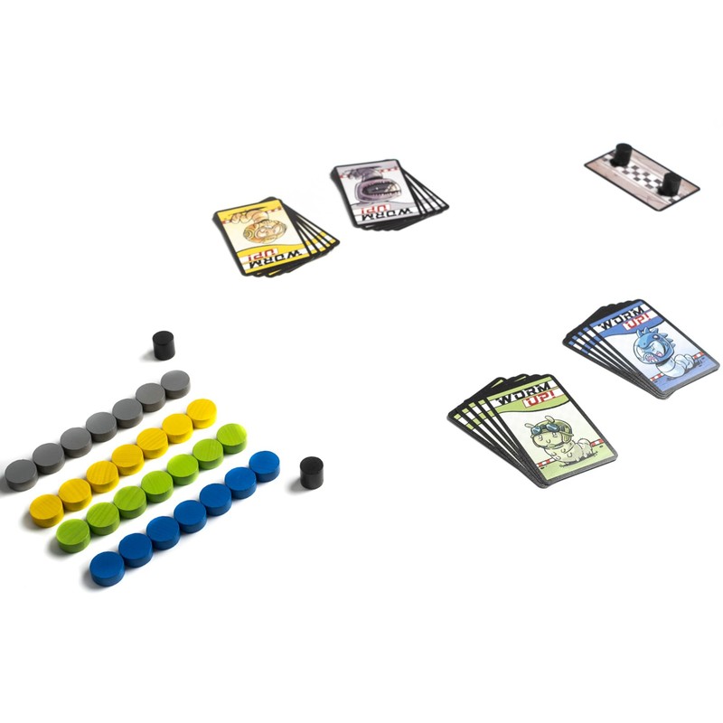 2 Tomatoes Games Worm UP Juego de Mesa para niños
