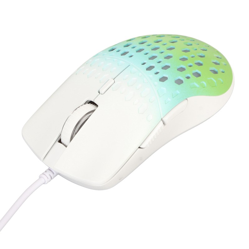 Wired Gaming Mouse with 7 RGB 3600DPI Lightweight Ergonomics Breathable