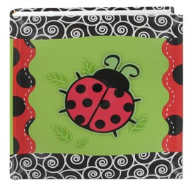 Pioneer Photo Albums 200-Pocket 3-D Lady Bug Applique Cover Photo Album, 4 by 6-Inch