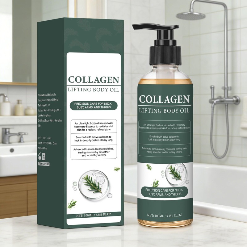 Collagen Oil for Skin Tightening & Lifting, for Full Body
