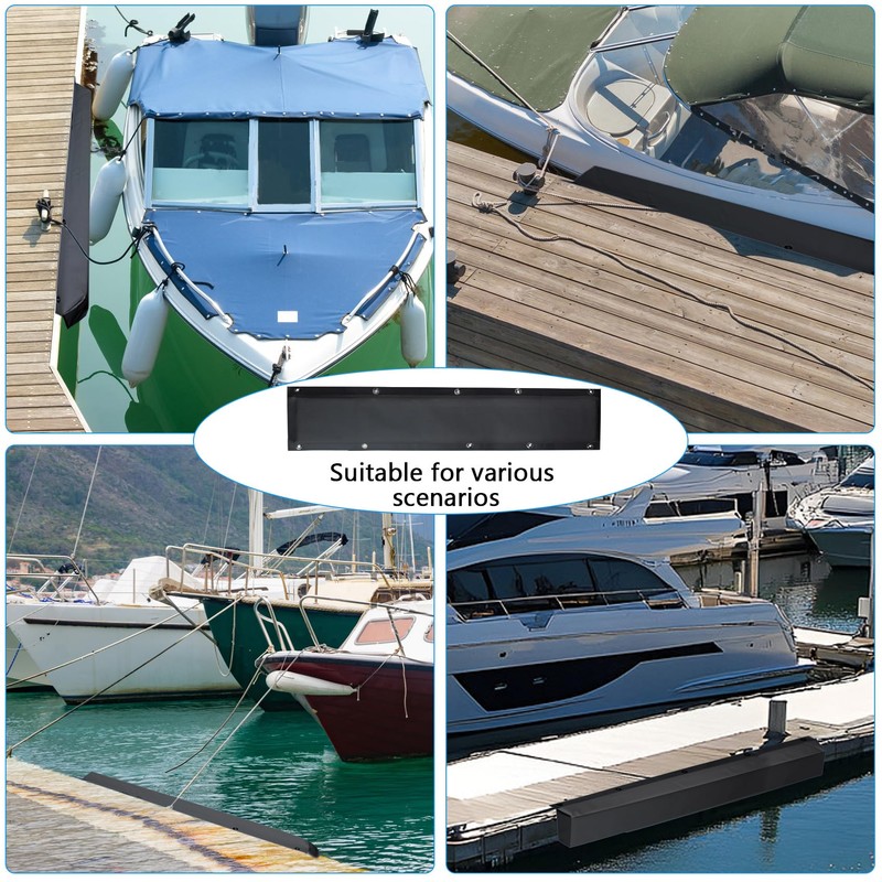 WTMORE Boat Dock Bumpers, 48" Dock Bumpers Dock Edge, Dock