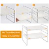 2 Pack Pantry Organization and Storage, Expandable Foil and Plastic