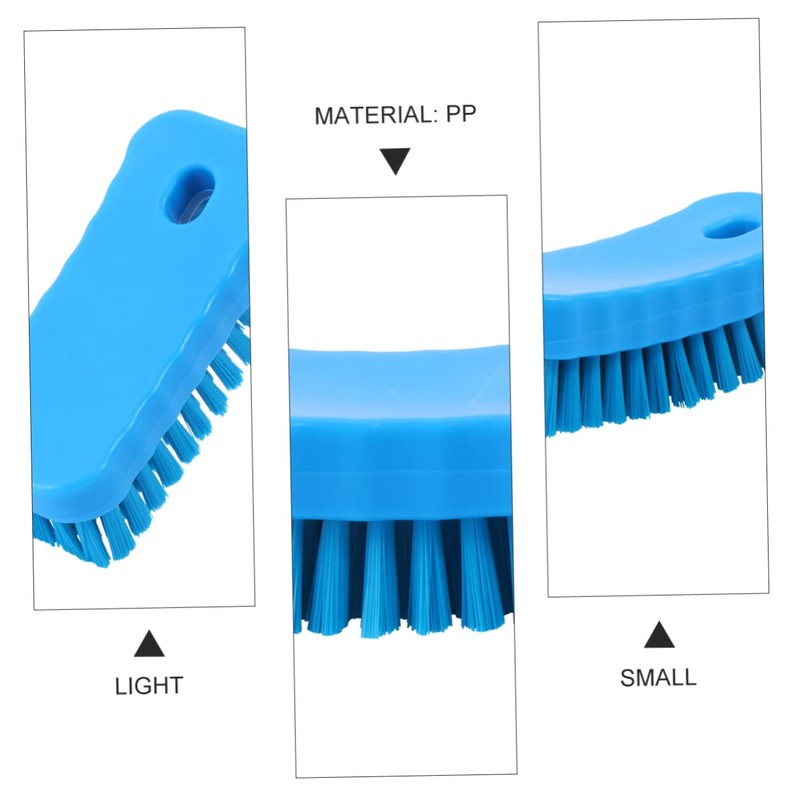 OATIPHO Nail Brush Kit 2-Piece Soft Bristle Fingernail Scrub and