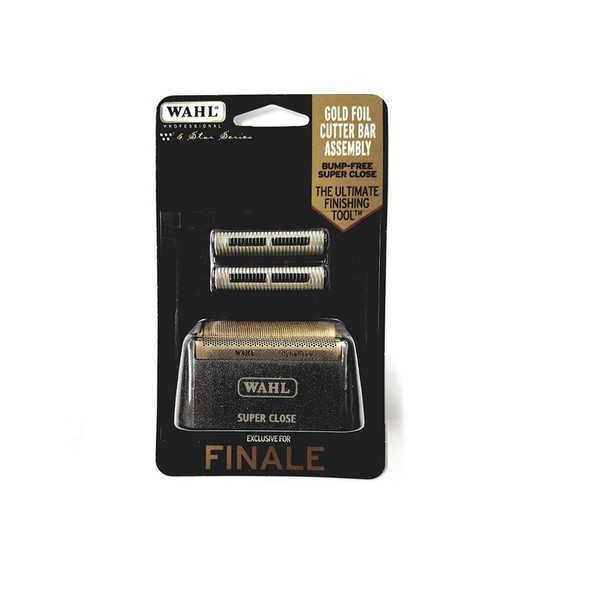 Wahl Professional 5-Star Series Finale Replacement Foil and Cutter Bar Assembly #7043 – Hypo-Allergenic For Super Close Bump Free Shaving – Black