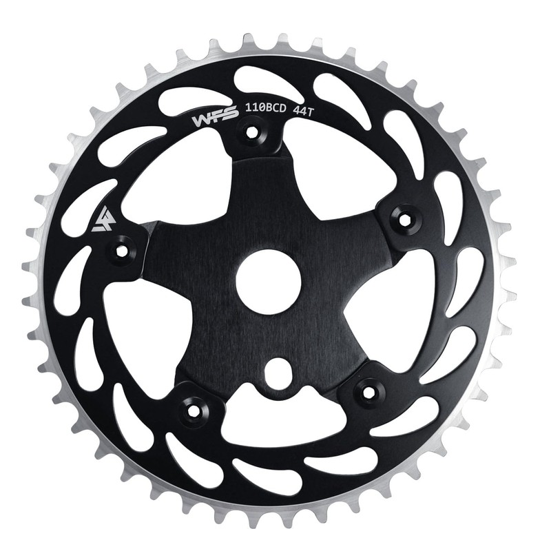WFS Helix Chainring w/Spider Sprocket 44T 1/8" 110mm BCD 5