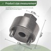 KitchenKipper 530031116 Clutch Removal Tool for Husqvarna Poulan Chainsaws Sears