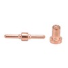 65Pcs Plasma Cutting Consumables Ceramic Copper Plasma Cutter Tips Kit