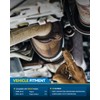 PHILTOP Rear High FLow Stainless Steel Catalytic Converter Kit Compatible