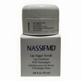 NassifMD Lip Sugar Scrub PINK CHAMPAGNE Lip Exfoliant - .50 oz New In Box