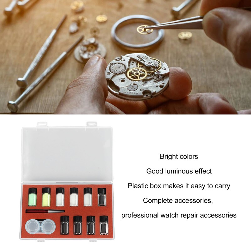 Watch Luminous Fluorescent Powder Multifunctional Complete Luminous Powder Kit with