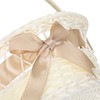 MAGICLULU Small Wicker Basket: Willow Flower Girl Basket Woven Willow