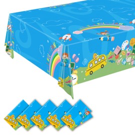 First Day of School Tablecloth, Happy First Day of School Table Decoration, First Day of School Party Tablecloth for School Child, Boy and Girl Painting Course, First Day of School Decoration Party