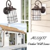 ALLGOT Large Outdoor Wall Sconces Wall Lights, Exterior Wall Lighting
